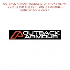 OUTBACK ARMOUR JOUNCE STOP FRONT HEAVY DUTY (2 PER KIT) FORTUNER GEN 3 2015+